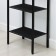 Toronto 13 rack, 47 × 30 × 81.5 cm, black color