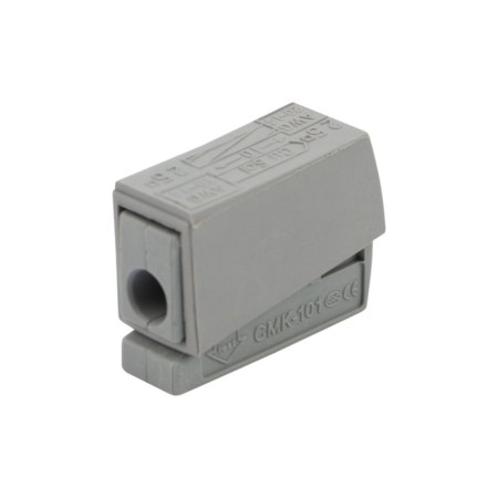 Construction and installation terminal of QMS 224-101 for a lamp per 1 conductor (1.0-2.5)/(0.5-2.5) mm², Ser-1