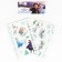 Translated stickers, the cold heart shines in the dark