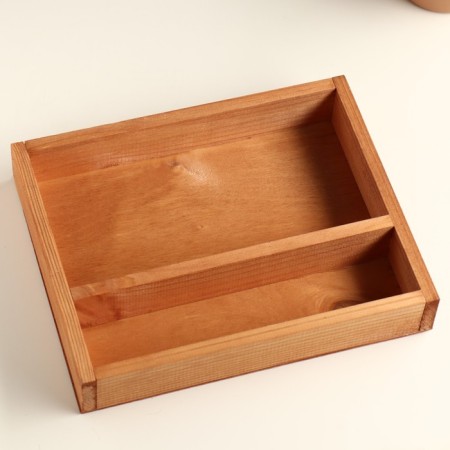Wooden Kashpo 25.5 × 20 × 4.5 cm "Makarunas", mokko give beautifully-2