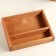Wooden Kashpo 25.5 × 20 × 4.5 cm "Makarunas", mokko give beautifully