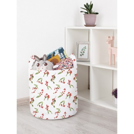 Basket for toys "Rozhdestvenskaya Omel, size 35x35 cm