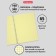 A4 notebook, 80 sheets in a cage on a spiral Erichkrause "Megapolis Yellow Concept", cover coated cardboard, yellow internal unit
