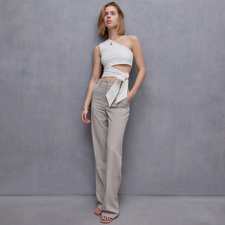 Top female minku: Casual Collection Color White, Rr. 48-6