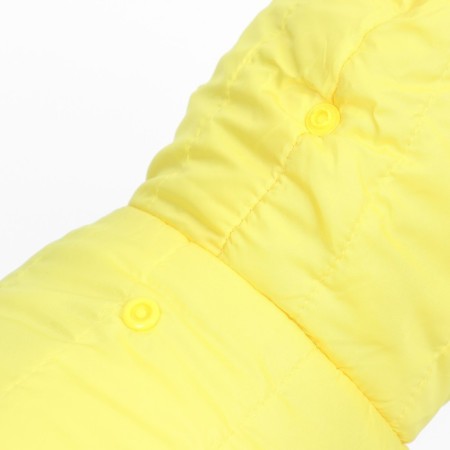 Kombinyson "Fluff", size S (DS 25 cm, OG 37, Osh 28 cm), yellow-5