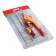 Circular plastic 145 mm with a pencil, a ruler 15 cm, transport, mix