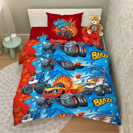 Children's bed linen 1.5 “Cool races”, 150x215cm, 145x215cm, 70x70cm - 1pc