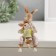 Souvenir Polystone "Bunny with son" 6x7x12.5 cm