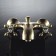 Bathe for the bathtub Haiba HB3119-4, two-wound, short spout, bronze