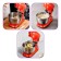 Mixer KitFort KT-3443, Planetarny, 1400 W, 5.8 l, 6 speeds, red