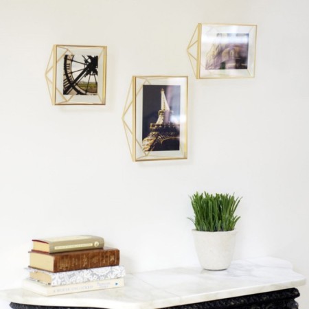PRISMA photo frame, 10 x 15, golden-2