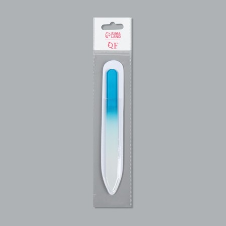 Glass glass for nails "Color gradient", 14 cm, in a case, color mix-5