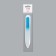 Glass glass for nails "Color gradient", 14 cm, in a case, color mix