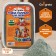 CLALS for modeling natural blue 1000 g, in powder, calligrata, selflessly (suitable for firing)