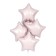 Foil ball 19 "Dust Rose", star