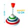 Yula "Musical" with sound and light effects, works from batteries, D = 13 cm
