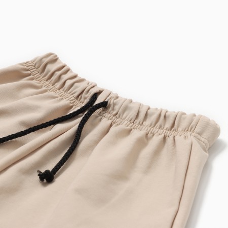 A set for a boy (T -shirt and shorts) minku, beige color, height 122 cm-6