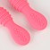 Set of children's cutlery, pink color
