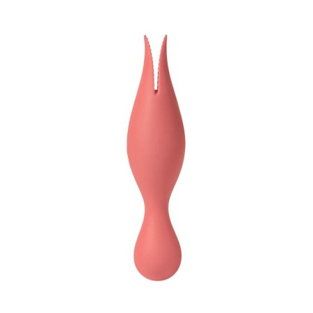 Svakom Siren vibrator, silicone, red color, 18 cm-1