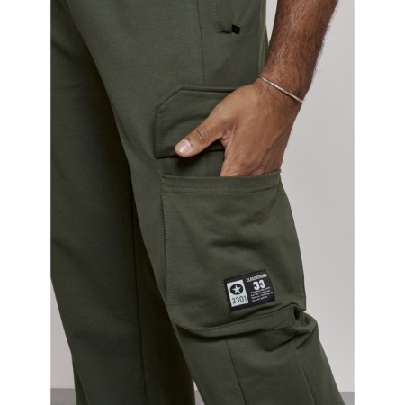 Sports male pants, size 48, khaki color-14