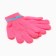 Children's gloves minku, col. bright pink, 15 cm