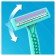 Hillette disposable razor machines "Simply Venus", 2 blades, 4 pcs