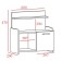 Bedside room amanda, 600x290x470, wenge