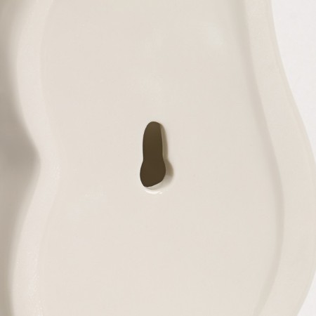 Nastennaya decor "shell" 28 x 10.3 cm, white-4