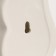 Nastennaya decor "shell" 28 x 10.3 cm, white