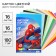 Cardboard tinted, A4, 16 sheets, 16 colors, moped, bilateral, in a package, 180 g/m², Spider-Man
