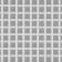 Canvas-base for embroidery of a bag, plastic, 52 × 29 cm, white color