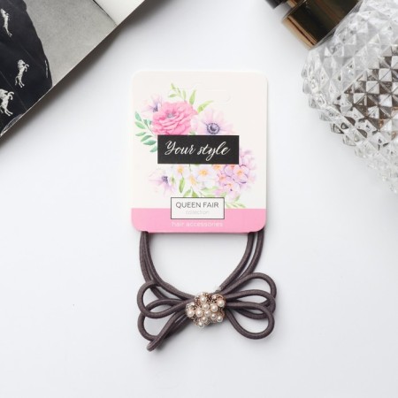 Hair gum "Milada" Flower, 5 cm, mix