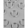 Ring for Roman curtains and carpets, d = 10/15 mm, set 20 pcs., Transparent