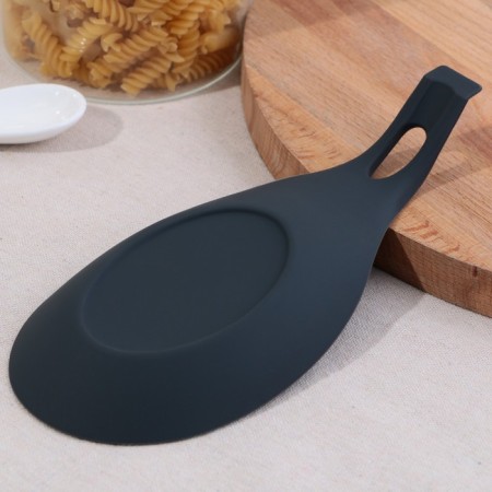 Standing under the spoon “Not on the table”, silicone, 20 x 9 cm-3