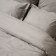 Crystick "Fergi", size 145x215 cm, beige-gray color