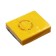 Polymer clay Calligrata 50 g, yellow