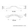 Tundra handle PC177, m/o 105 mm, bronze color
