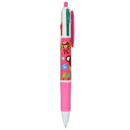 Balloon handle Calligrata, automatic, 4-colored, with a pattern, mix-6