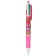 Balloon handle Calligrata, automatic, 4-colored, with a pattern, mix