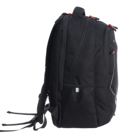 Youth backpack 42 x 31 x 22 cm, Grizzly, ergonomic back, laptop department, black-3