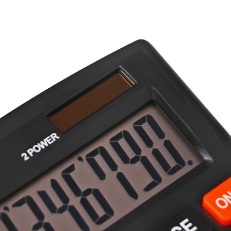 CITIZEN CITIZEN CAPEL CALCAL "SDC-805NR", 8-bit, 105 x 120 x 21 mm, double power, compact, black-6