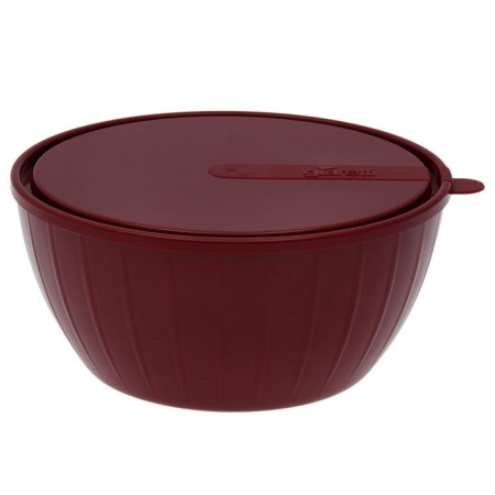 Saladnik with a lid "Fiesta", 5 l, color mix-4