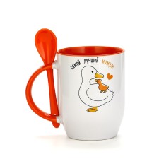 Mug with a spoon 