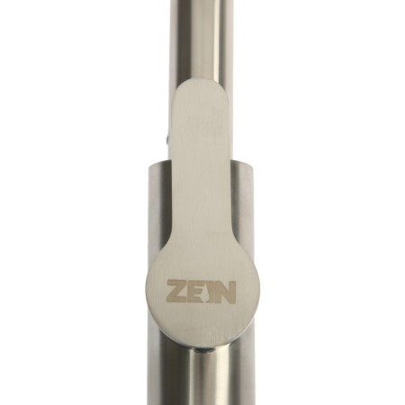 Kitchen mixer Zein Z2940, sliding spill, 2 modes, cartridge 35 mm, stainless steel, satin-7