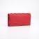 Women's wallet on magnets, red color