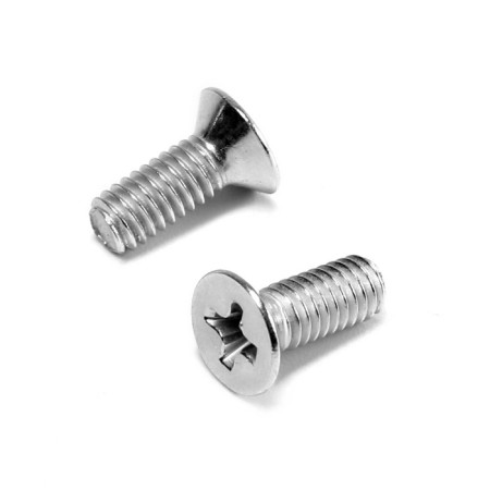 Screw, secret, galvanized, din965, m4x10 mm, 2000