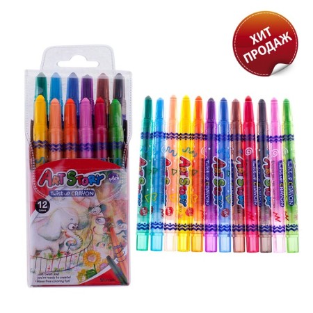 Loves wax 12 colors Crown mini, twisting rod