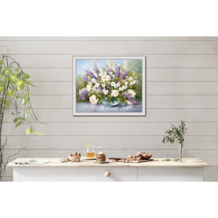 Reproduction of the picture "Spring Hello. No. 1 ”, 40x50, frame (45-a355)-3