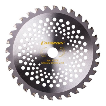CHAMPION STRONG C5170 trimmer knife, with hard alloy teeth, 32 teeth, 230x25.4 mm 1071928