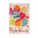 Girland "Happy Birthday!" balls, 50x34.5 cm